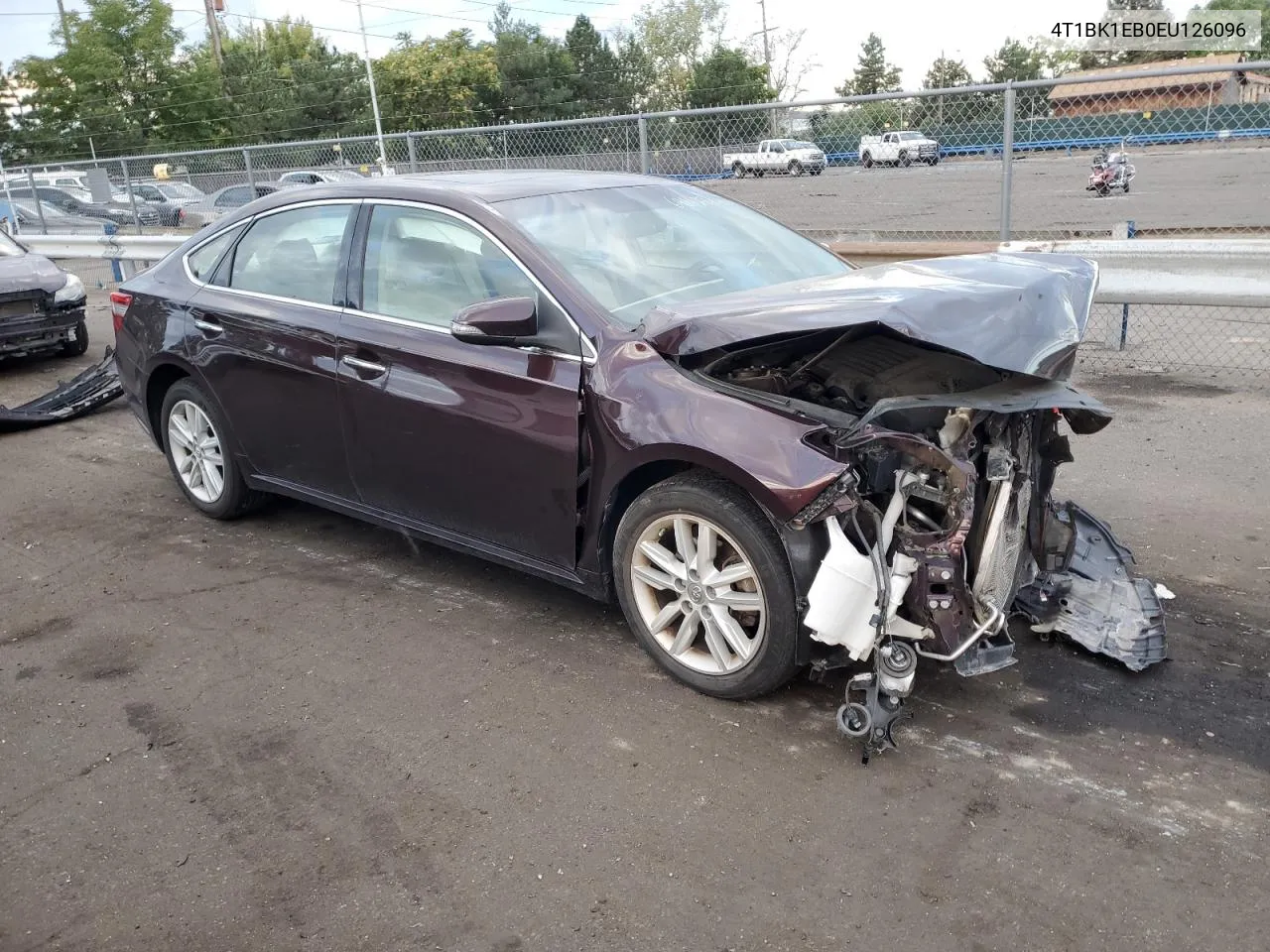 2014 Toyota Avalon Base VIN: 4T1BK1EB0EU126096 Lot: 69112794