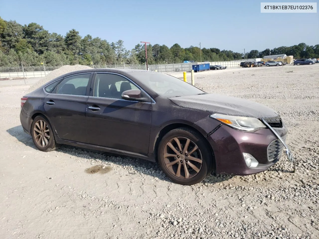 2014 Toyota Avalon Base VIN: 4T1BK1EB7EU102376 Lot: 70164064