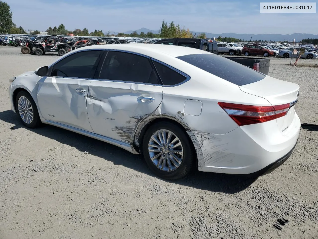 2014 Toyota Avalon Hybrid VIN: 4T1BD1EB4EU031017 Lot: 70336944