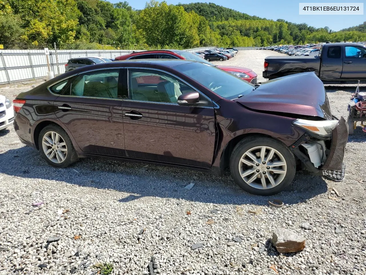 2014 Toyota Avalon Base VIN: 4T1BK1EB6EU131724 Lot: 70400244