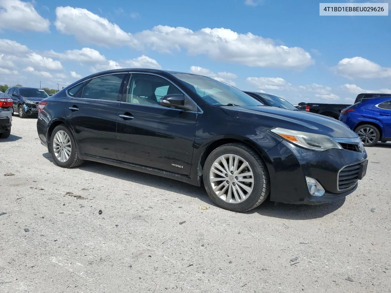 2014 Toyota Avalon Hybrid VIN: 4T1BD1EB8EU029626 Lot: 70514334