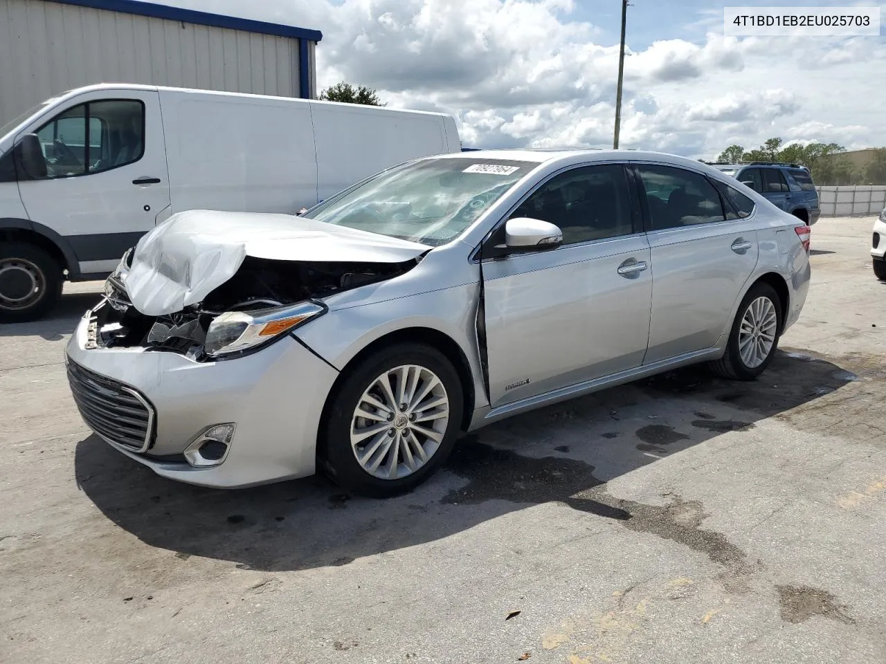 2014 Toyota Avalon Hybrid VIN: 4T1BD1EB2EU025703 Lot: 70927964