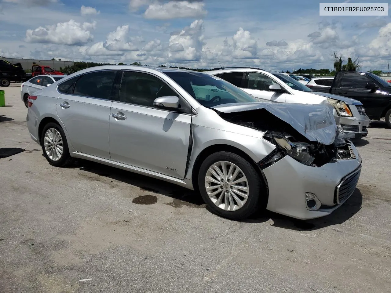 4T1BD1EB2EU025703 2014 Toyota Avalon Hybrid