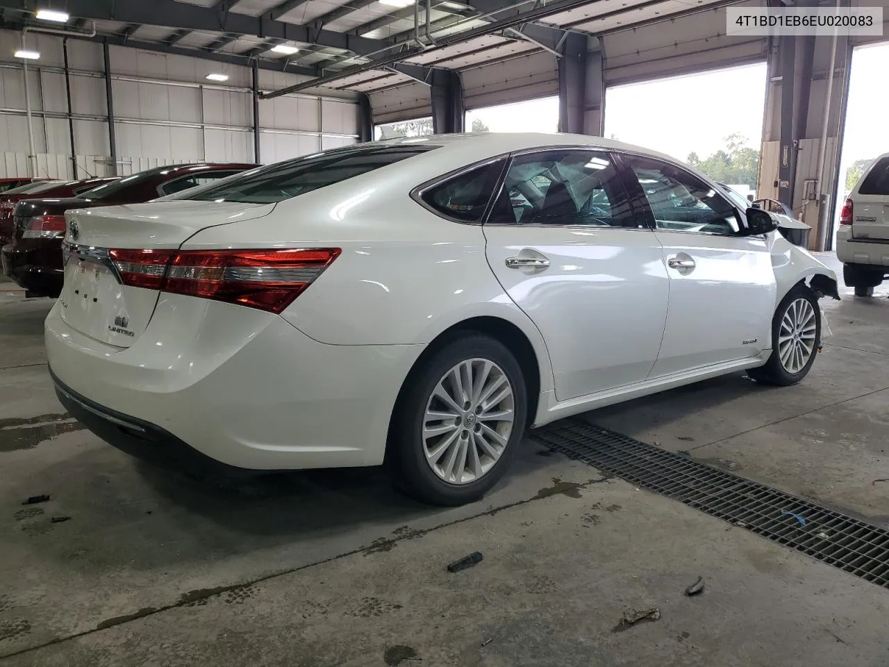 2014 Toyota Avalon Hybrid VIN: 4T1BD1EB6EU020083 Lot: 70998064