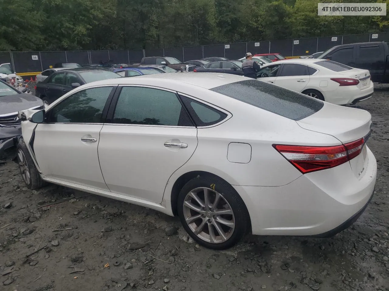 2014 Toyota Avalon Base VIN: 4T1BK1EB0EU092306 Lot: 71929254