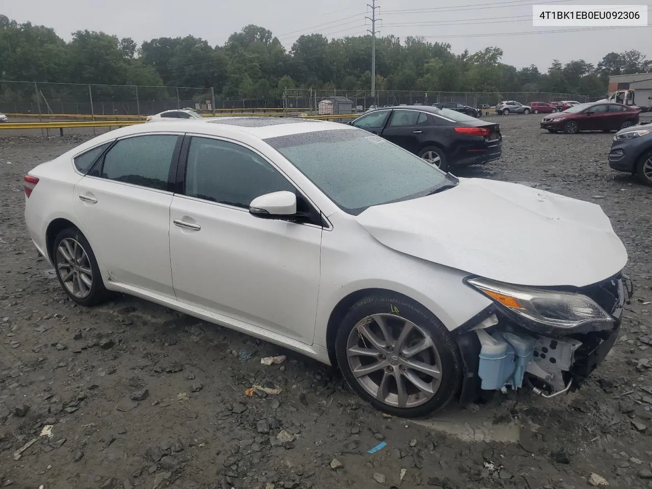 2014 Toyota Avalon Base VIN: 4T1BK1EB0EU092306 Lot: 71929254