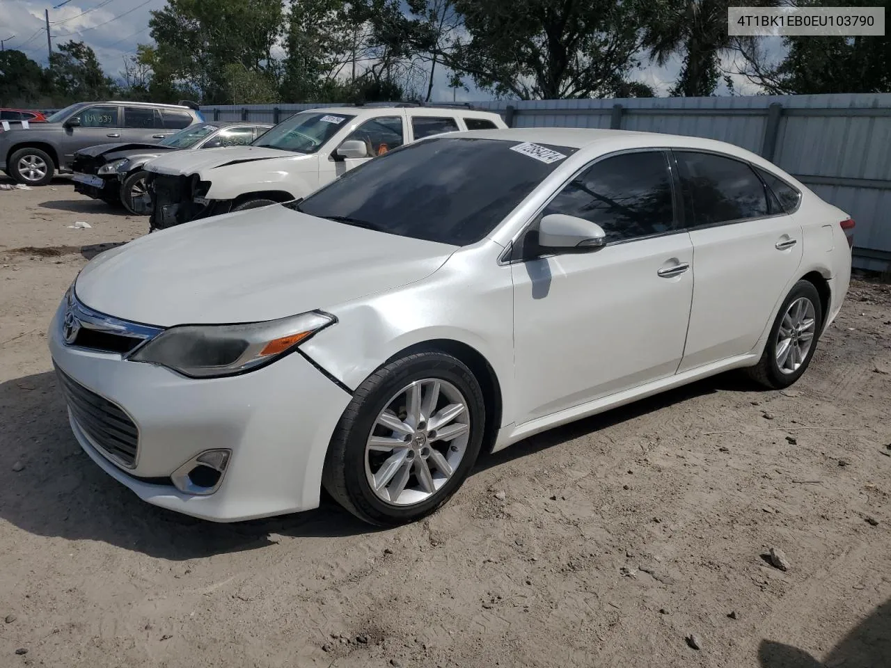 2014 Toyota Avalon Base VIN: 4T1BK1EB0EU103790 Lot: 72854274