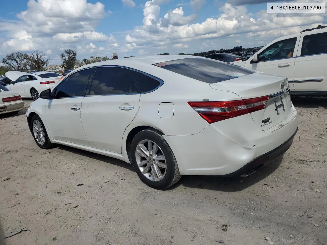 2014 Toyota Avalon Base VIN: 4T1BK1EB0EU103790 Lot: 72854274