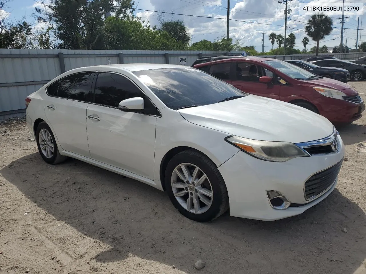 2014 Toyota Avalon Base VIN: 4T1BK1EB0EU103790 Lot: 72854274