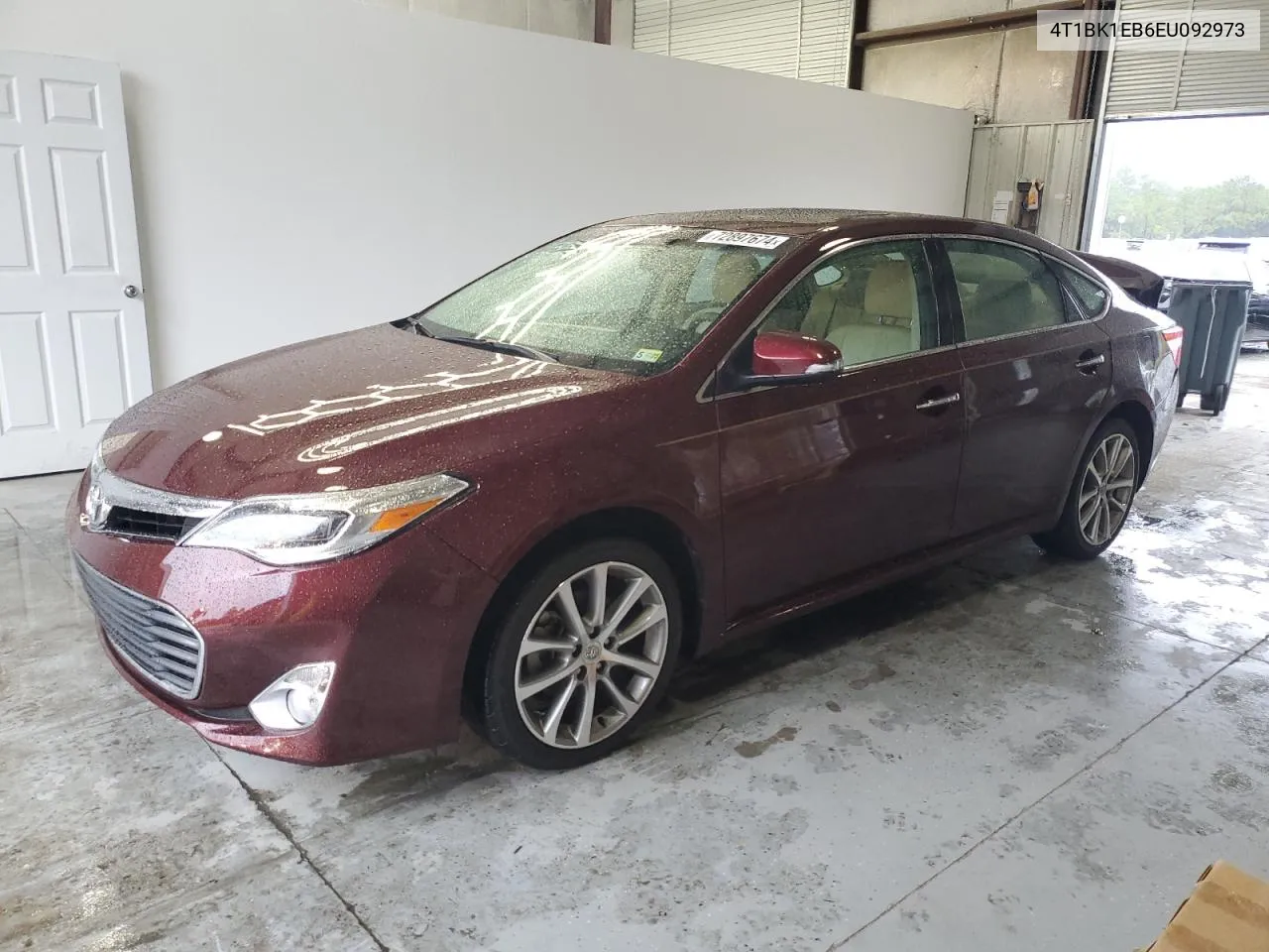 2014 Toyota Avalon Base VIN: 4T1BK1EB6EU092973 Lot: 72897674