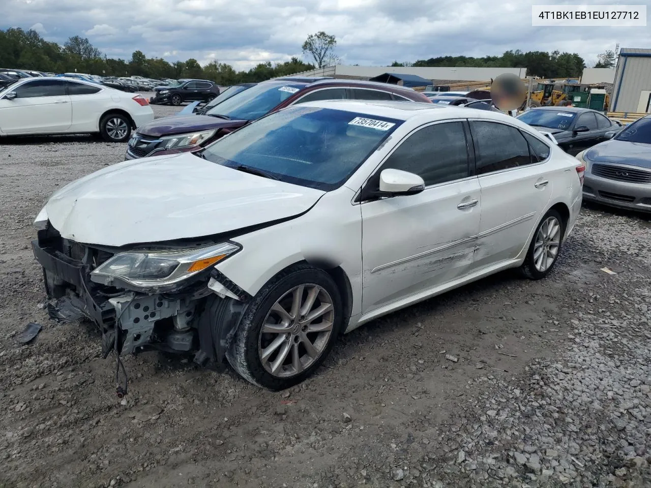 2014 Toyota Avalon Base VIN: 4T1BK1EB1EU127712 Lot: 73570414