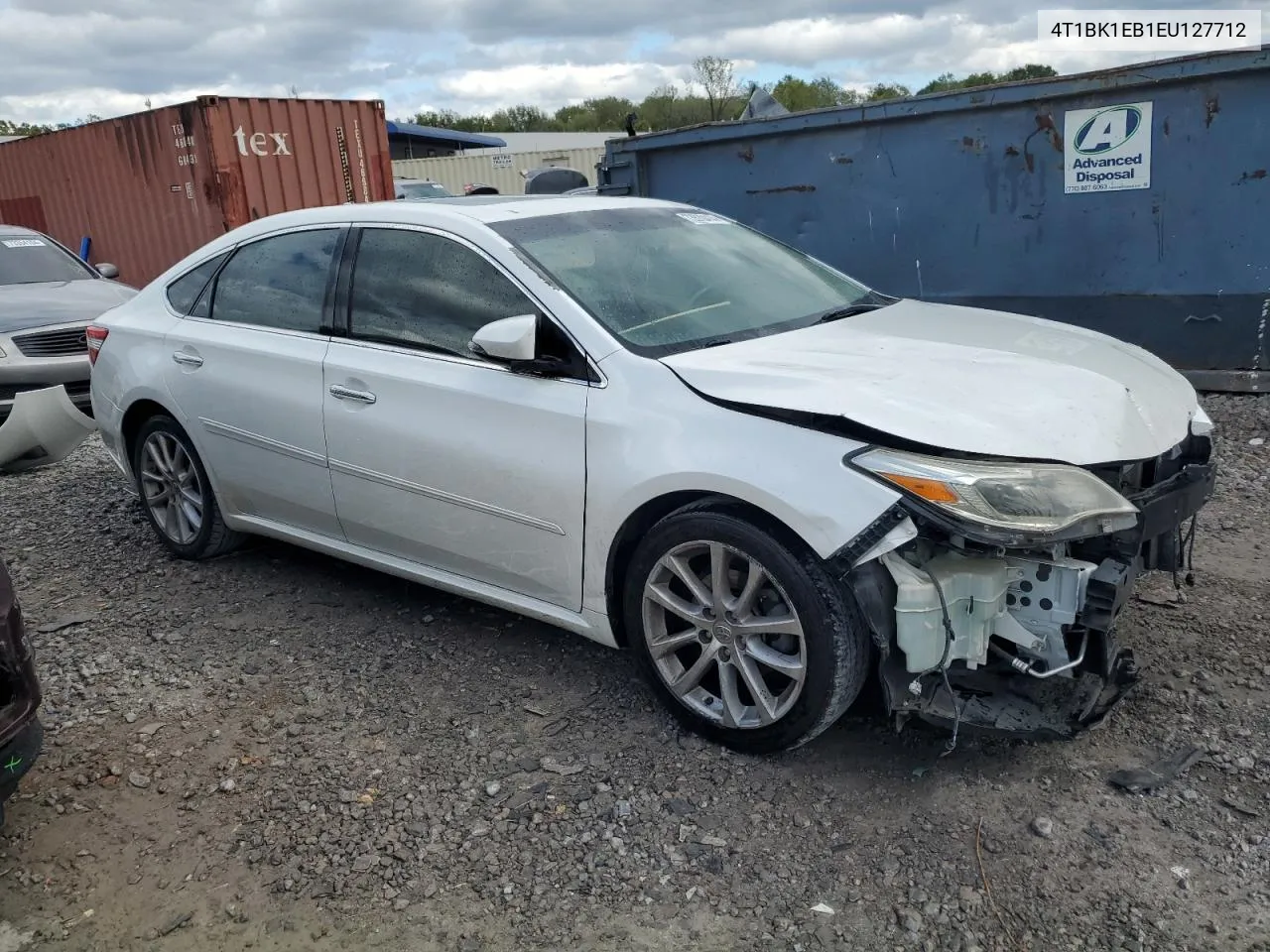 2014 Toyota Avalon Base VIN: 4T1BK1EB1EU127712 Lot: 73570414