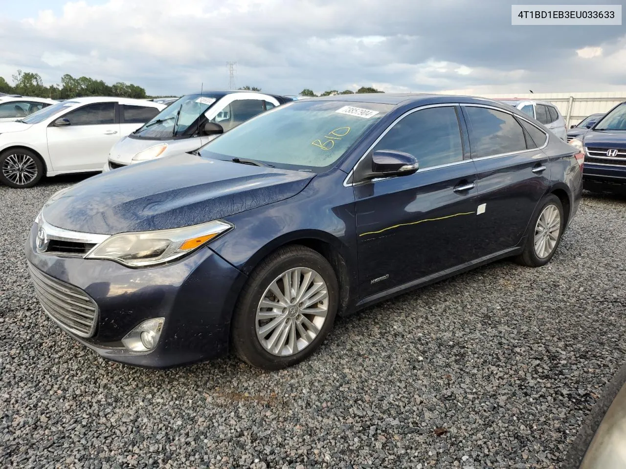 2014 Toyota Avalon Hybrid VIN: 4T1BD1EB3EU033633 Lot: 73857904