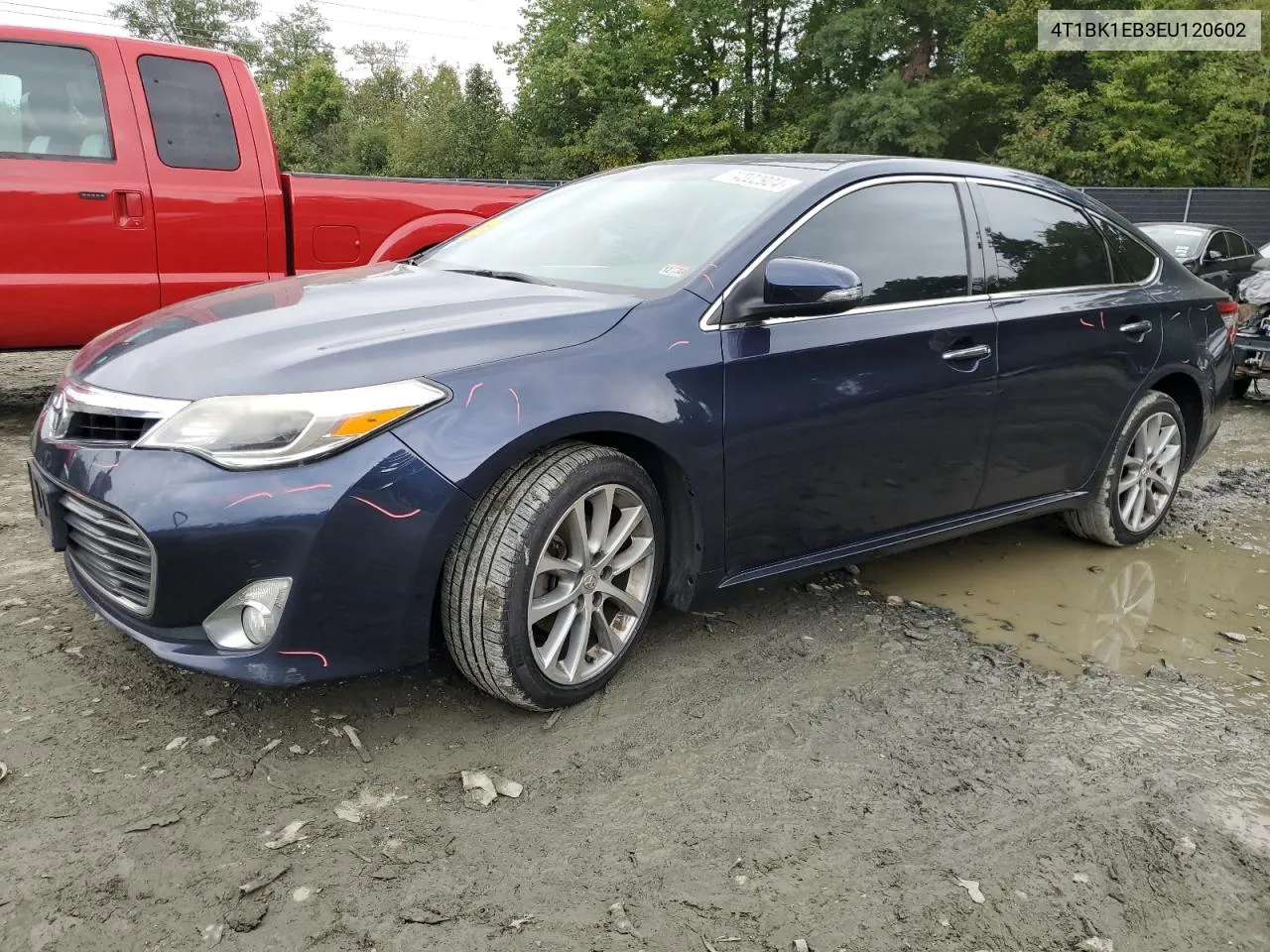 2014 Toyota Avalon Base VIN: 4T1BK1EB3EU120602 Lot: 74222924