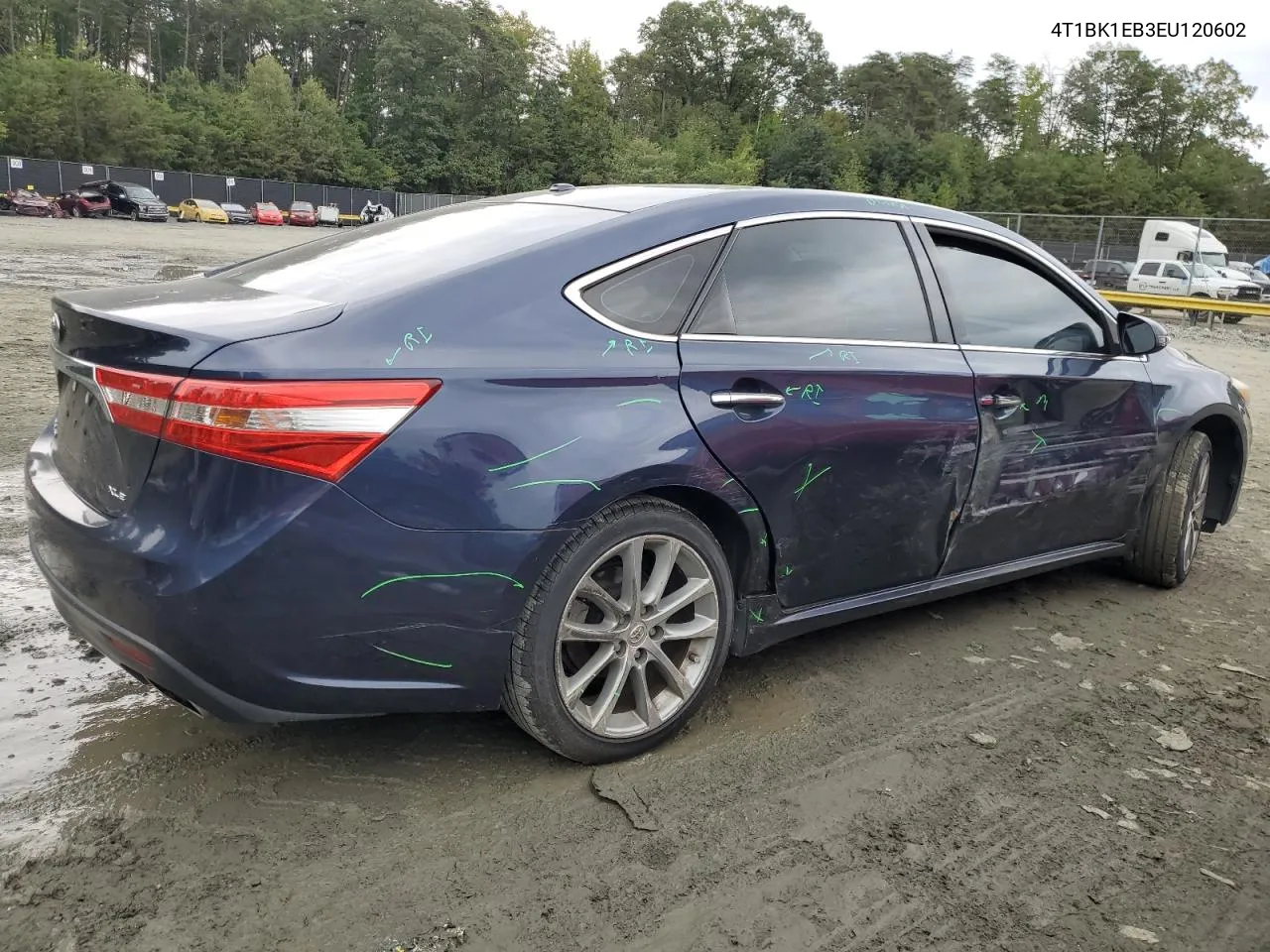 2014 Toyota Avalon Base VIN: 4T1BK1EB3EU120602 Lot: 74222924