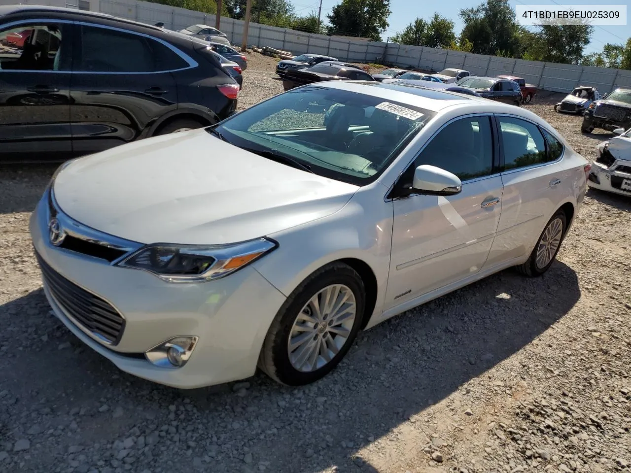 2014 Toyota Avalon Hybrid VIN: 4T1BD1EB9EU025309 Lot: 74339724