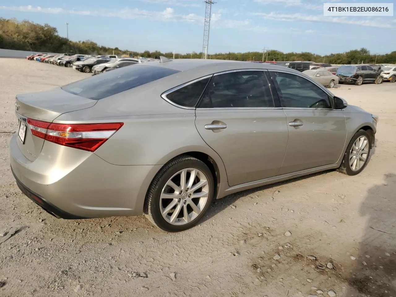 2014 Toyota Avalon Base VIN: 4T1BK1EB2EU086216 Lot: 74493414