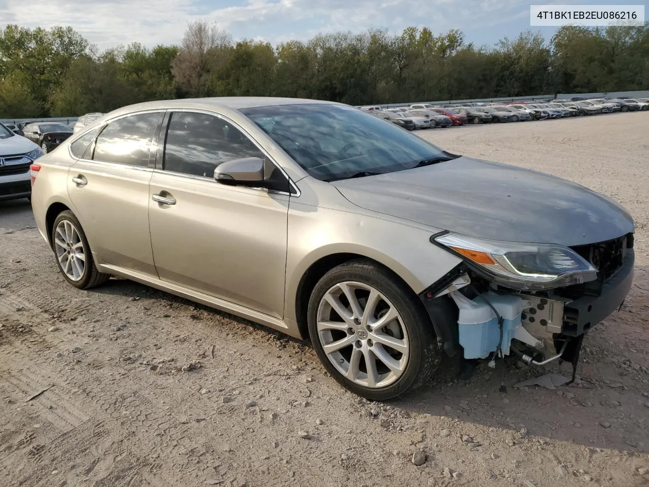 2014 Toyota Avalon Base VIN: 4T1BK1EB2EU086216 Lot: 74493414