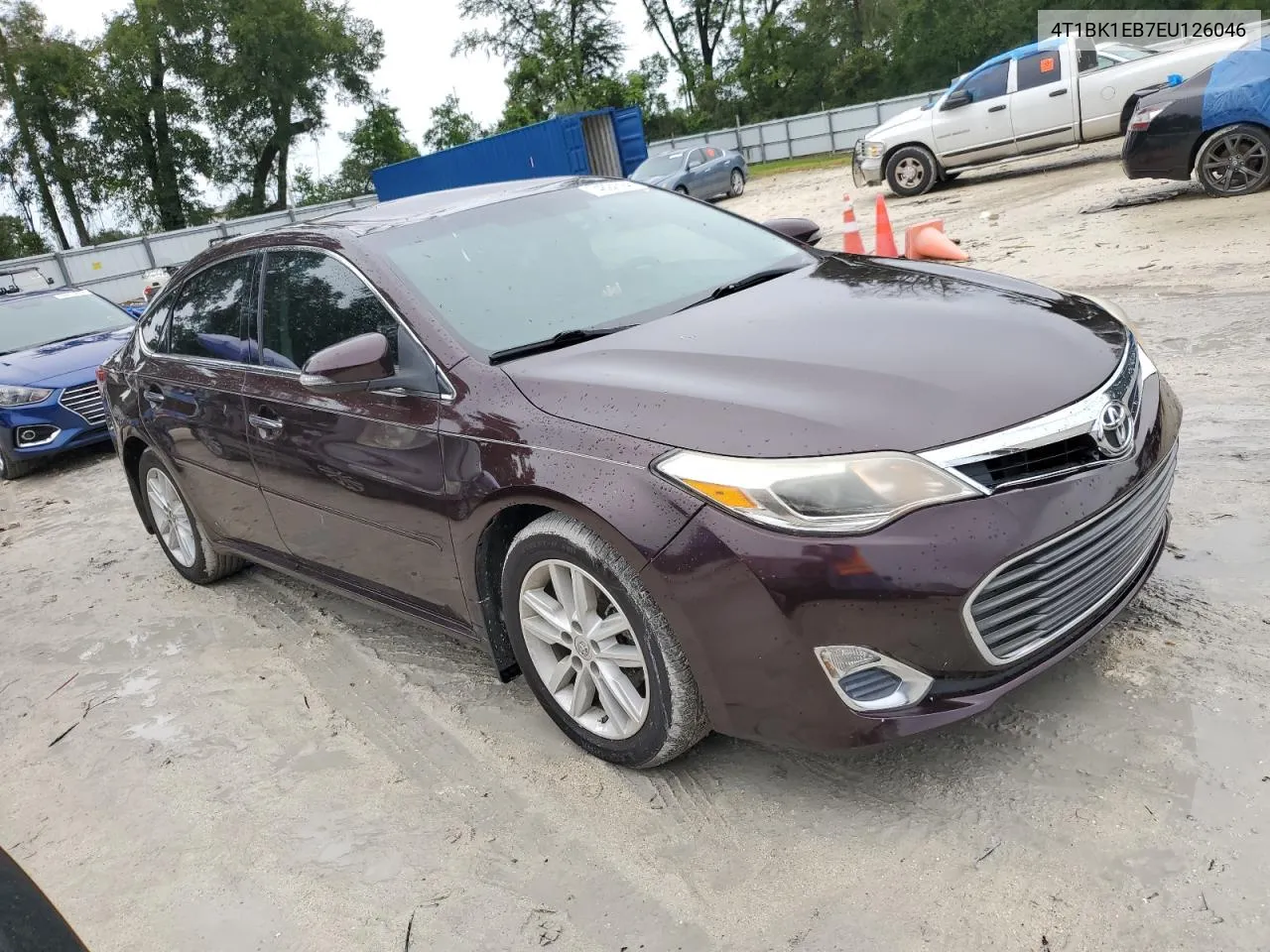 2014 Toyota Avalon Base VIN: 4T1BK1EB7EU126046 Lot: 74824394