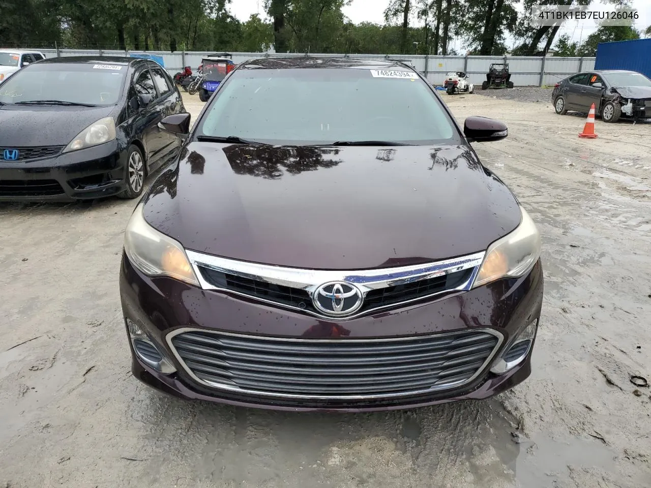 2014 Toyota Avalon Base VIN: 4T1BK1EB7EU126046 Lot: 74824394