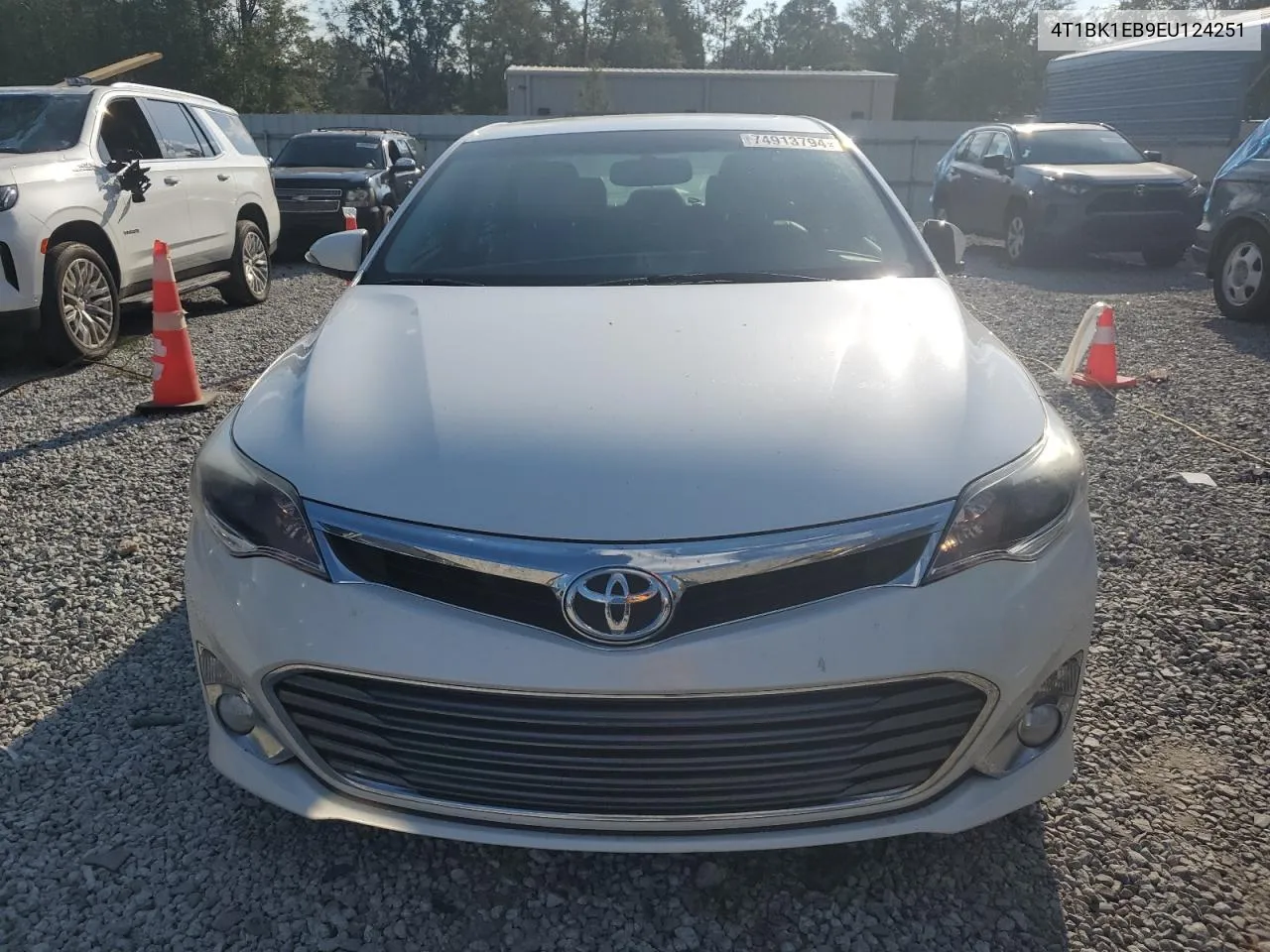 2014 Toyota Avalon Base VIN: 4T1BK1EB9EU124251 Lot: 74913794