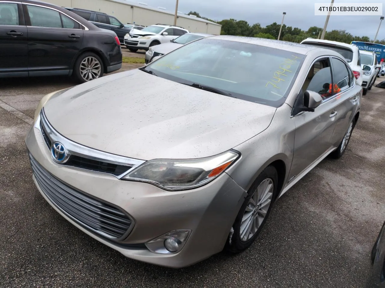 2014 Toyota Avalon Hybrid VIN: 4T1BD1EB3EU029002 Lot: 74942184