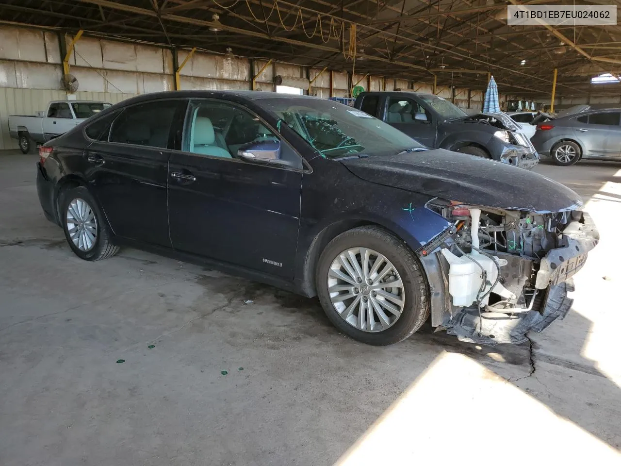 2014 Toyota Avalon Hybrid VIN: 4T1BD1EB7EU024062 Lot: 75061964