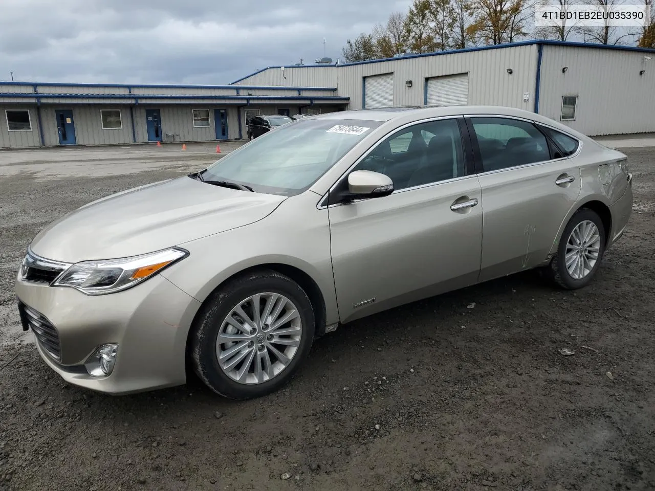 2014 Toyota Avalon Hybrid VIN: 4T1BD1EB2EU035390 Lot: 75473644