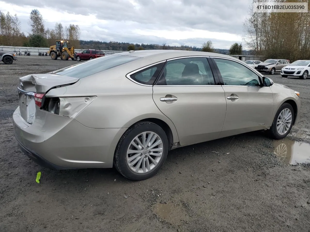 2014 Toyota Avalon Hybrid VIN: 4T1BD1EB2EU035390 Lot: 75473644