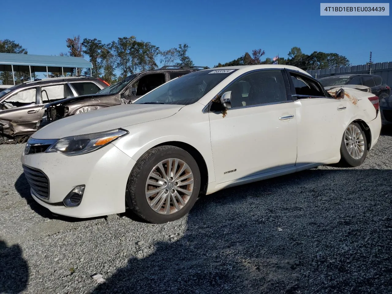 2014 Toyota Avalon Hybrid VIN: 4T1BD1EB1EU034439 Lot: 75532524