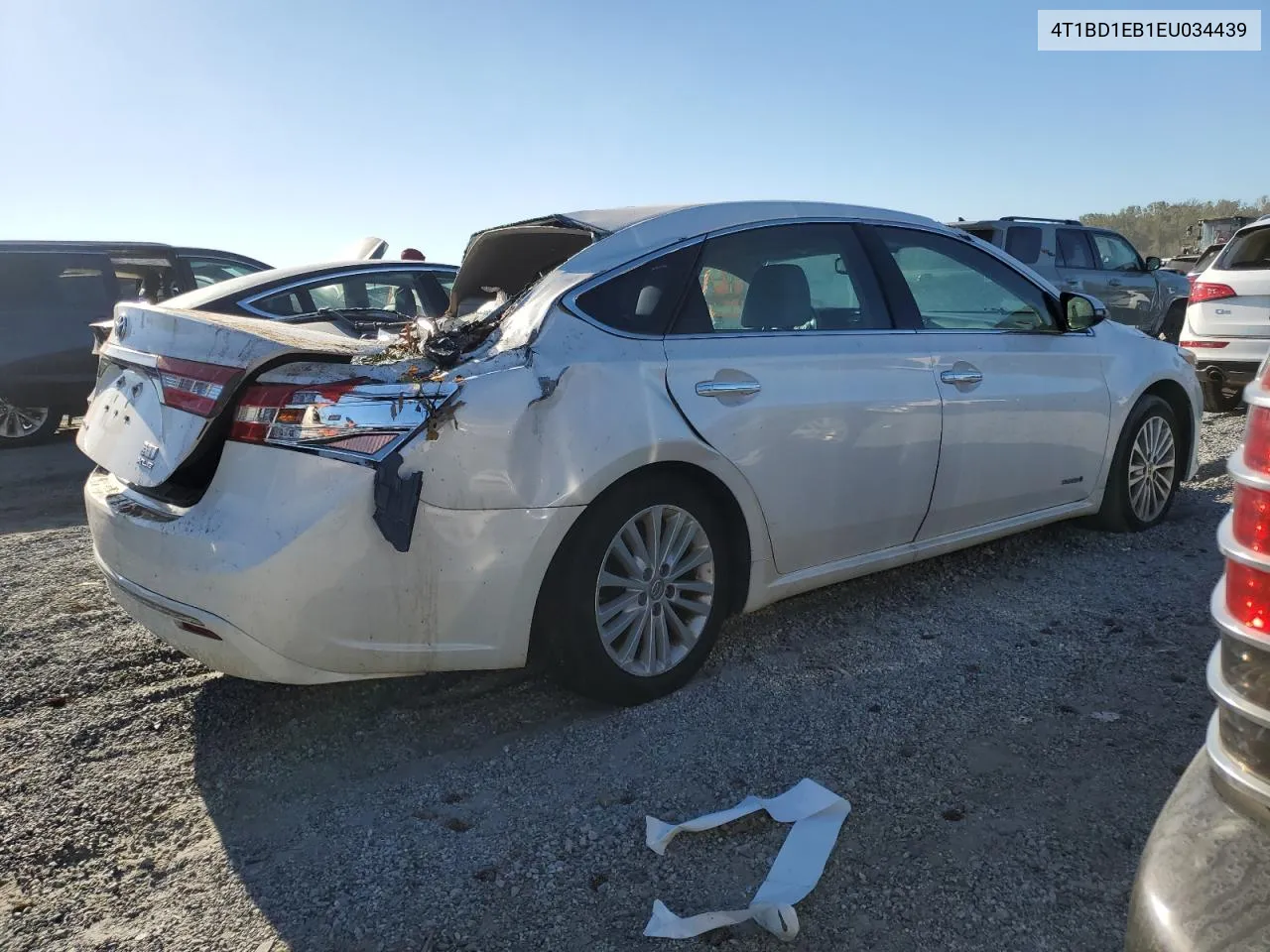 2014 Toyota Avalon Hybrid VIN: 4T1BD1EB1EU034439 Lot: 75532524