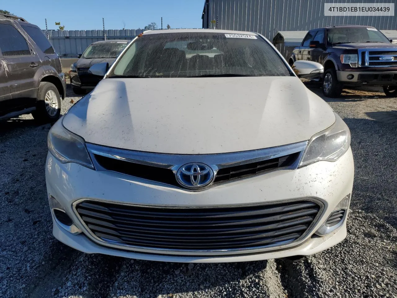 2014 Toyota Avalon Hybrid VIN: 4T1BD1EB1EU034439 Lot: 75532524