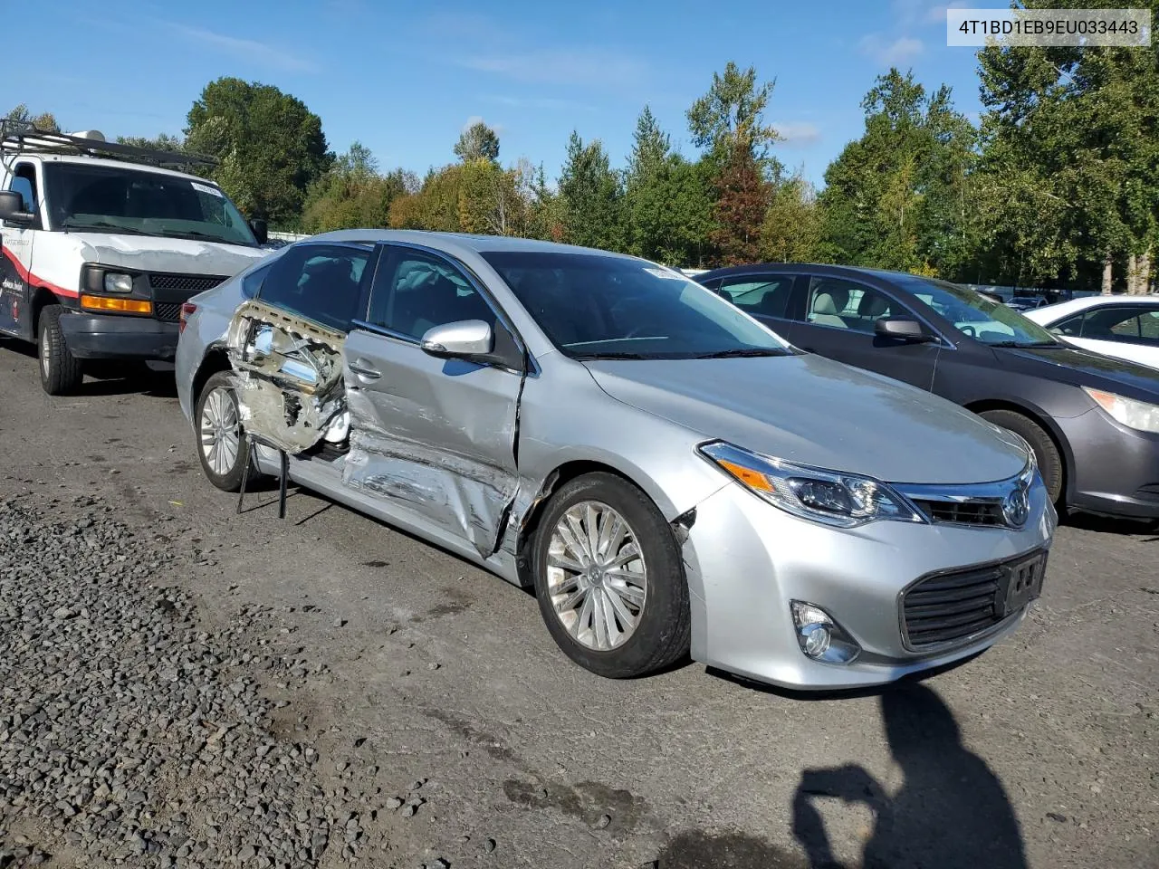 2014 Toyota Avalon Hybrid VIN: 4T1BD1EB9EU033443 Lot: 75776784