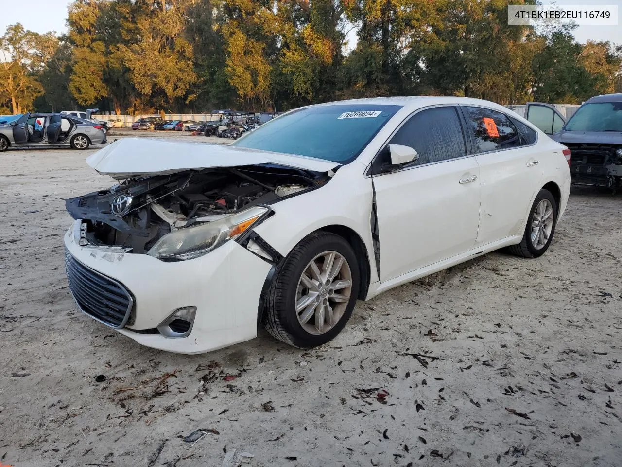 4T1BK1EB2EU116749 2014 Toyota Avalon Base