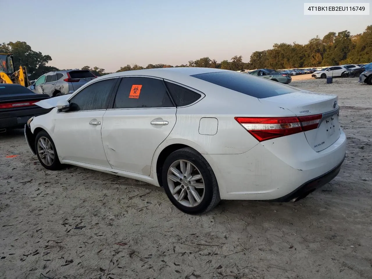 4T1BK1EB2EU116749 2014 Toyota Avalon Base