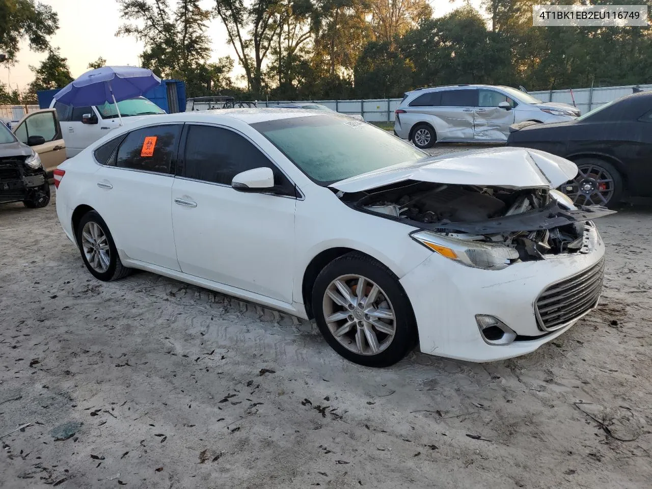 2014 Toyota Avalon Base VIN: 4T1BK1EB2EU116749 Lot: 76069894