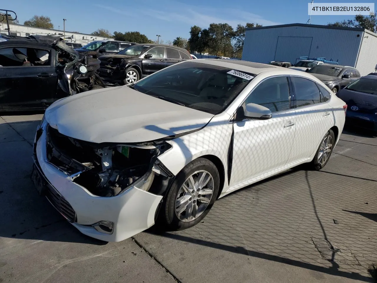 2014 Toyota Avalon Base VIN: 4T1BK1EB2EU132806 Lot: 76086914