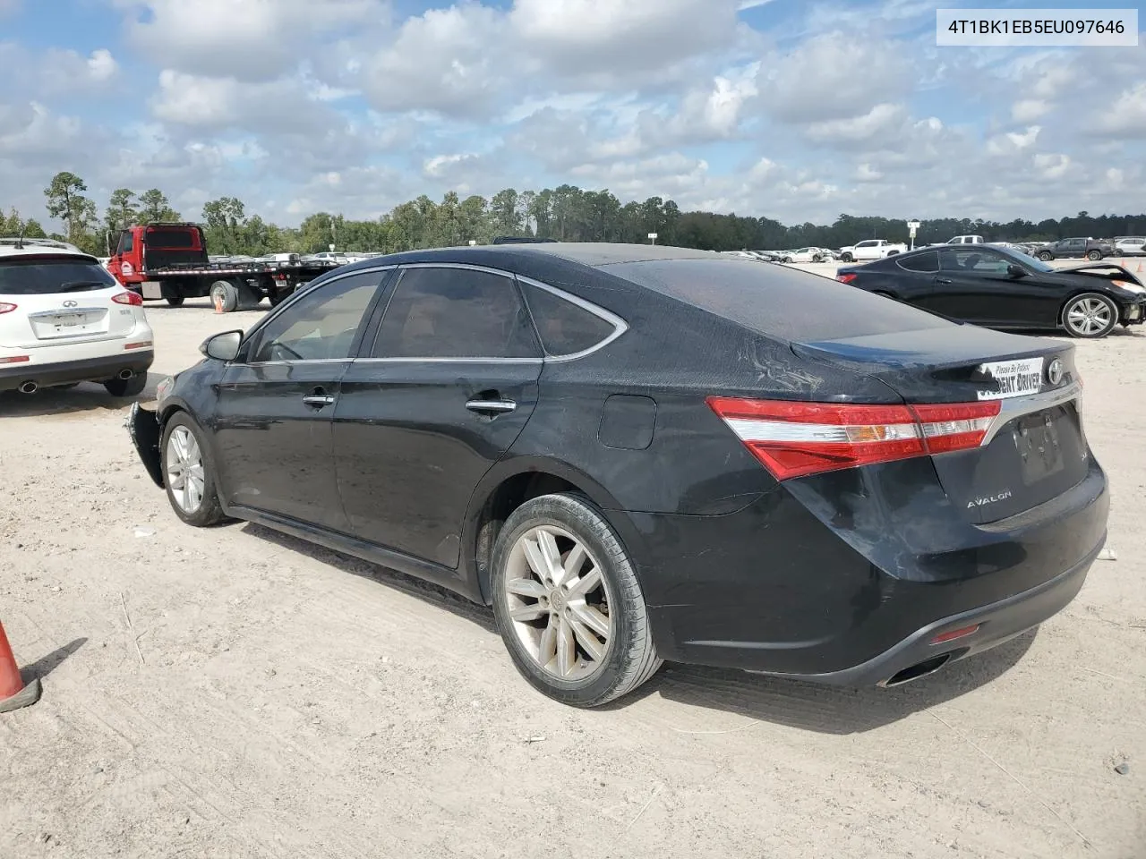 2014 Toyota Avalon Base VIN: 4T1BK1EB5EU097646 Lot: 76129434