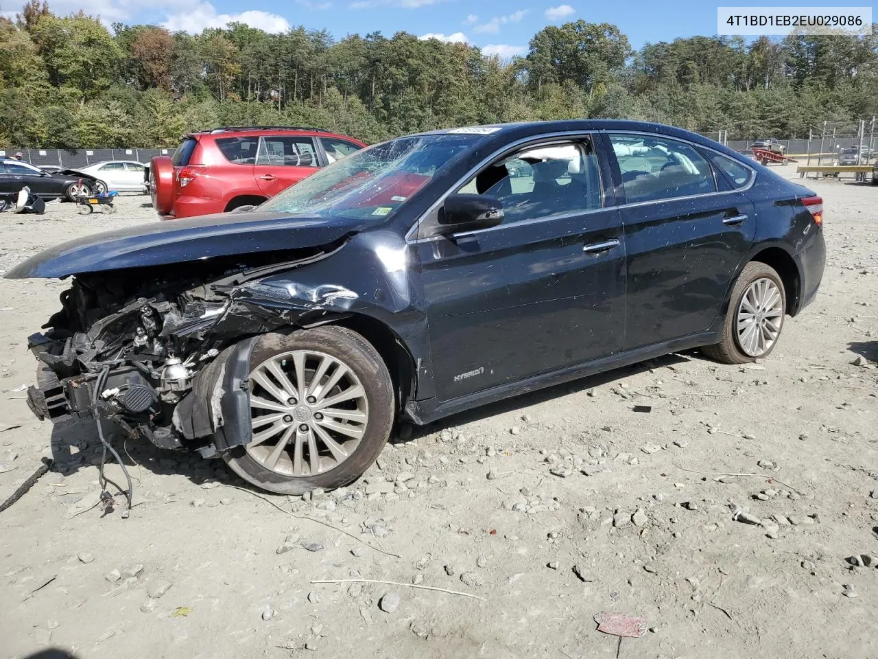 2014 Toyota Avalon Hybrid VIN: 4T1BD1EB2EU029086 Lot: 76191054