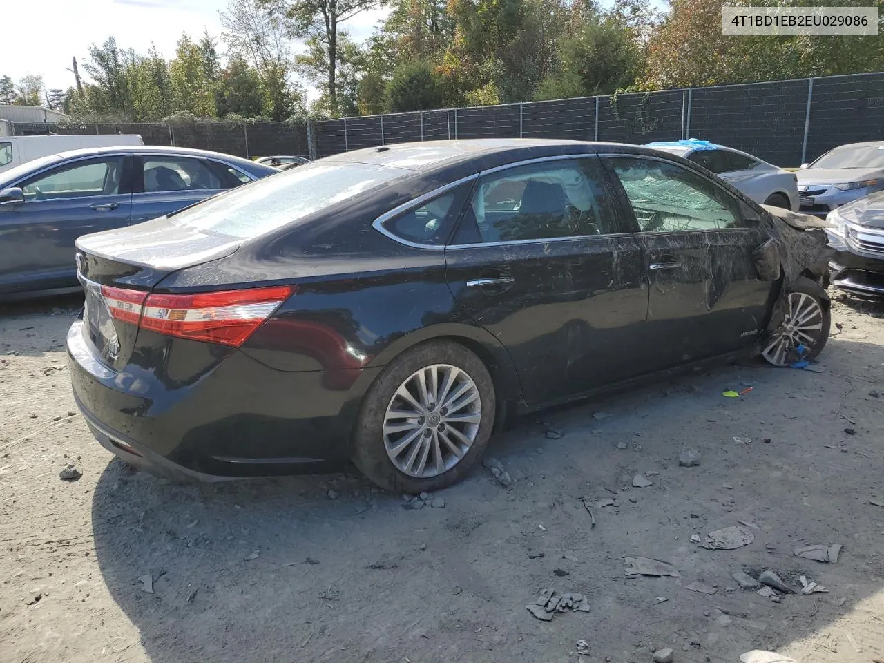 2014 Toyota Avalon Hybrid VIN: 4T1BD1EB2EU029086 Lot: 76191054