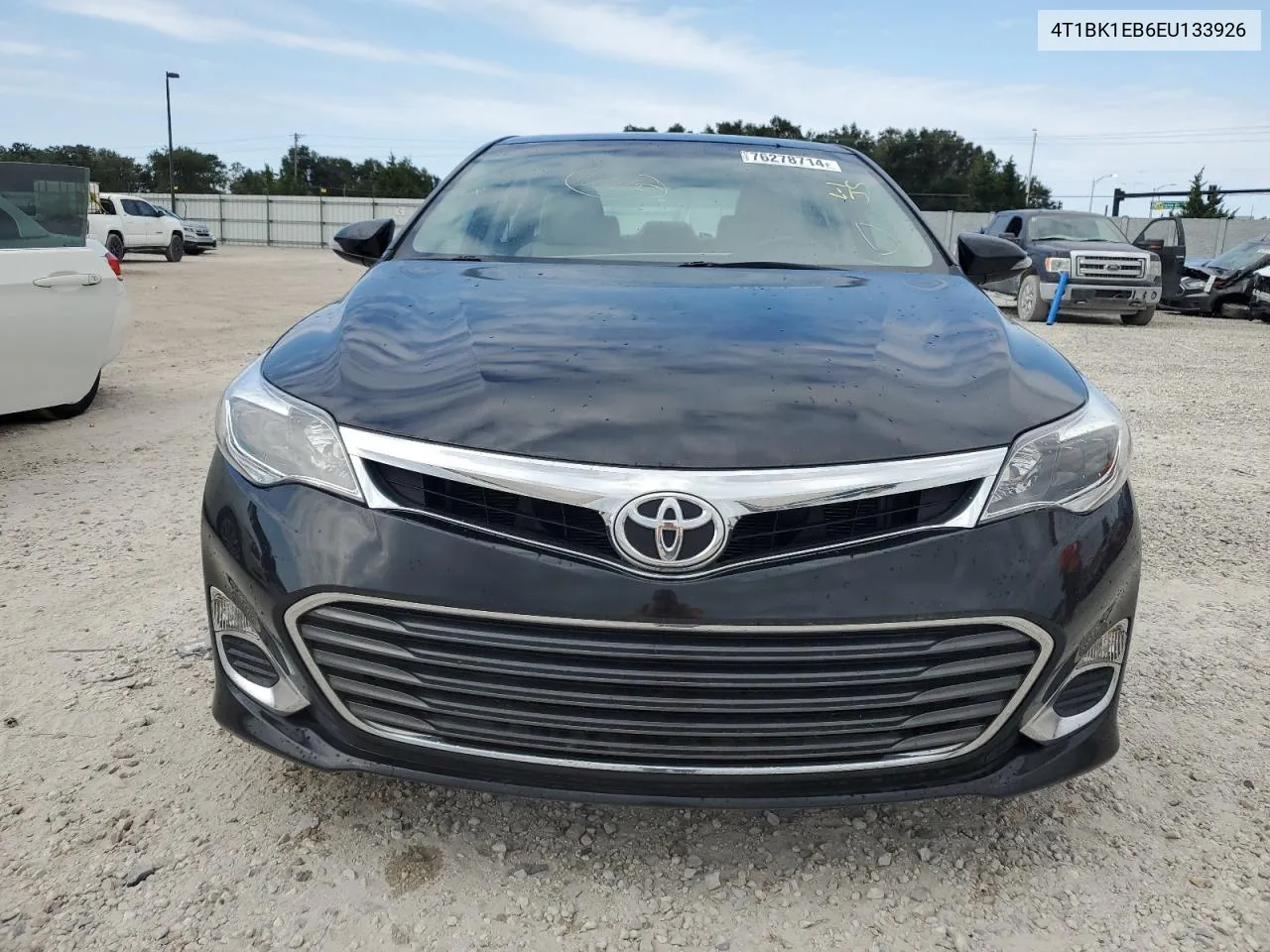 2014 Toyota Avalon Base VIN: 4T1BK1EB6EU133926 Lot: 76278714