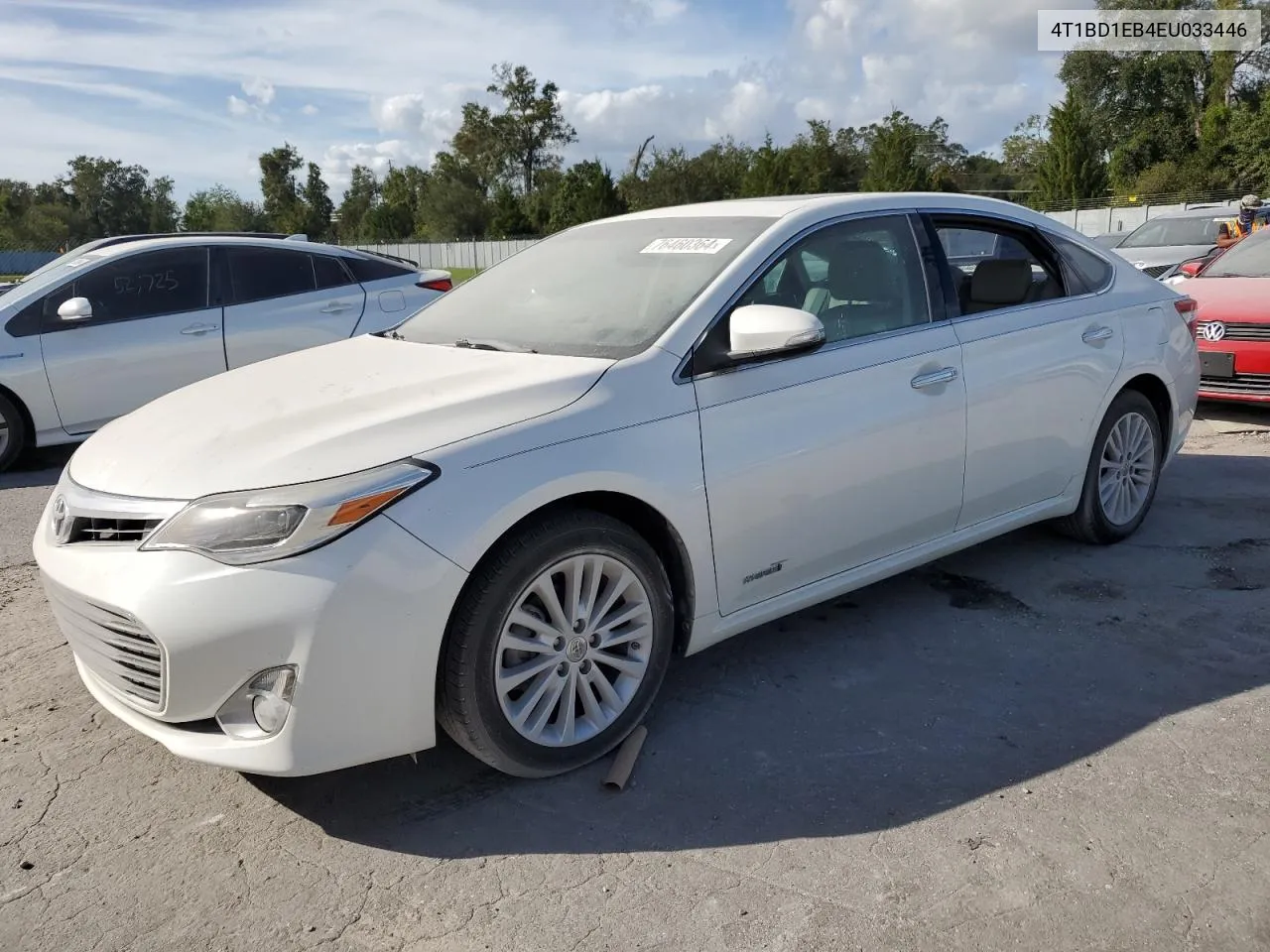 2014 Toyota Avalon Hybrid VIN: 4T1BD1EB4EU033446 Lot: 76460364