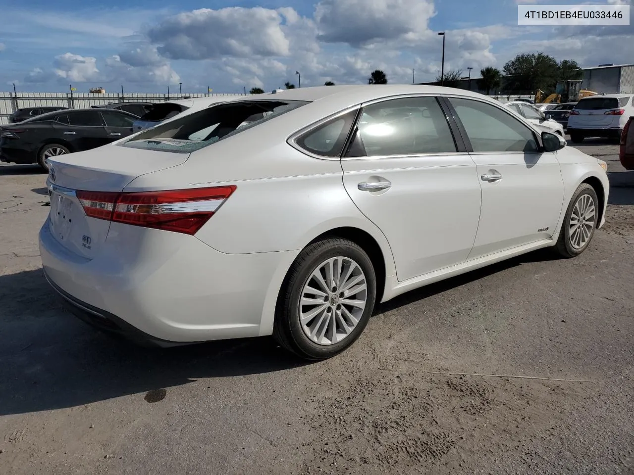 2014 Toyota Avalon Hybrid VIN: 4T1BD1EB4EU033446 Lot: 76460364