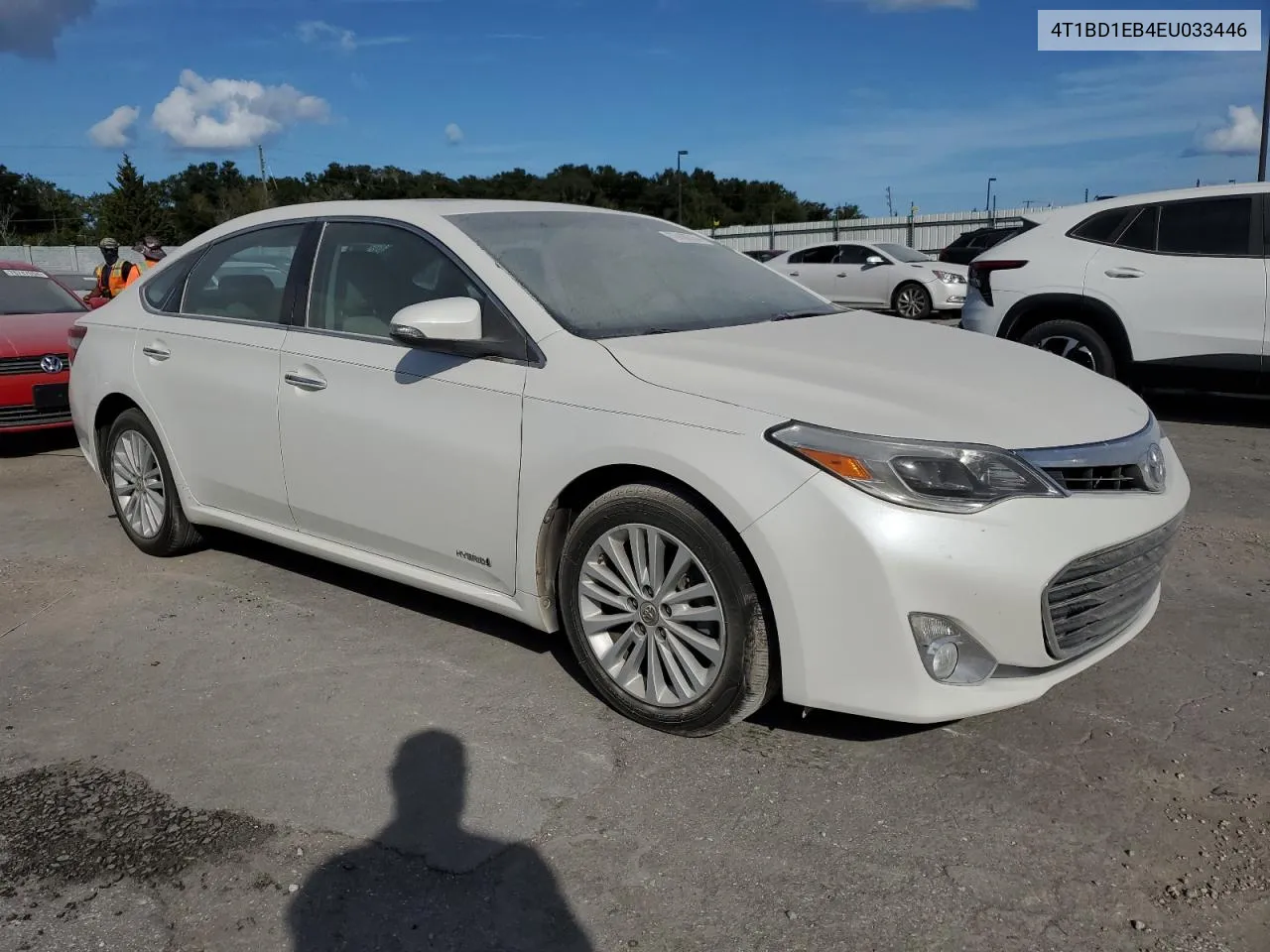 2014 Toyota Avalon Hybrid VIN: 4T1BD1EB4EU033446 Lot: 76460364