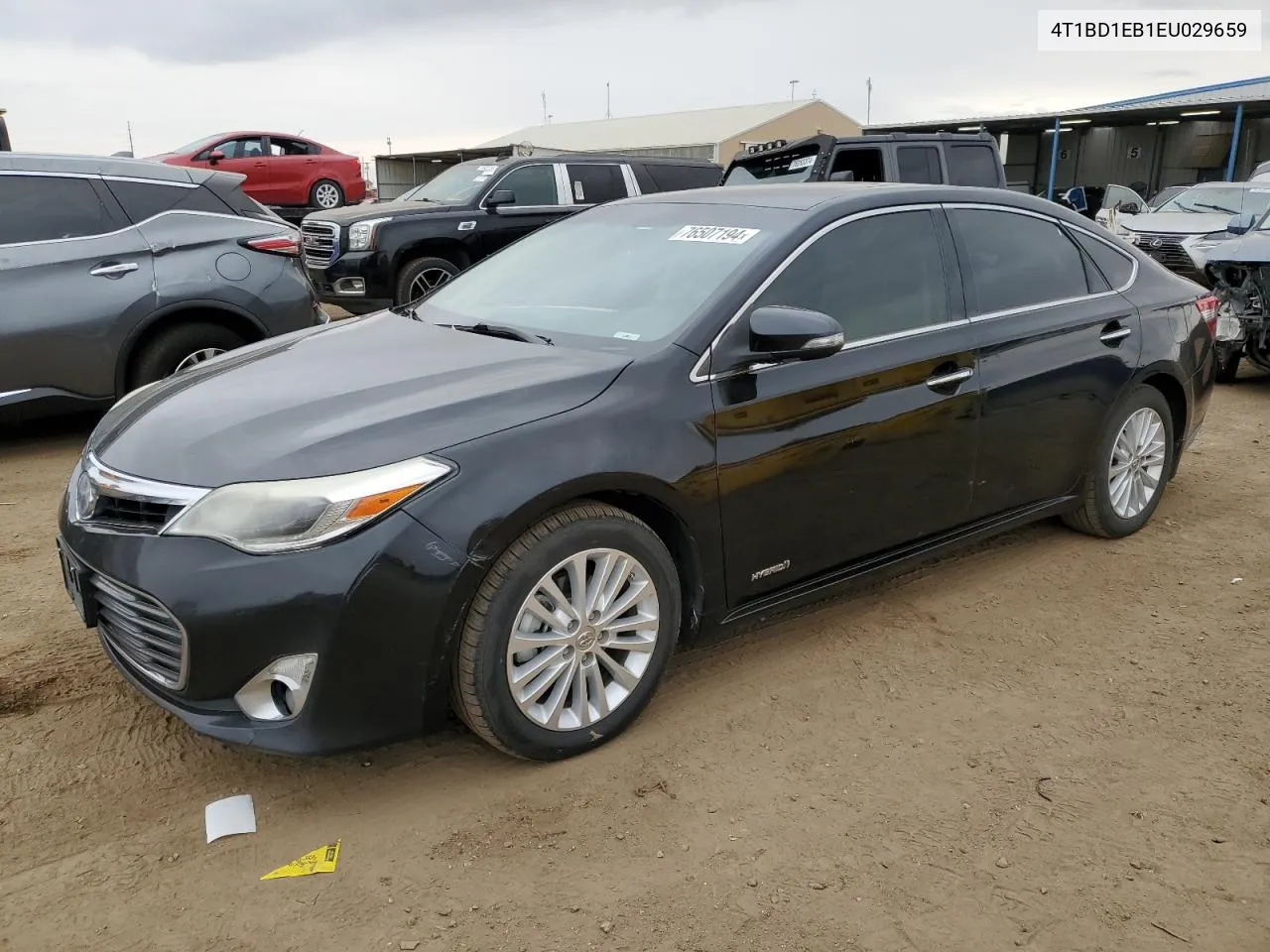 2014 Toyota Avalon Hybrid VIN: 4T1BD1EB1EU029659 Lot: 76507194