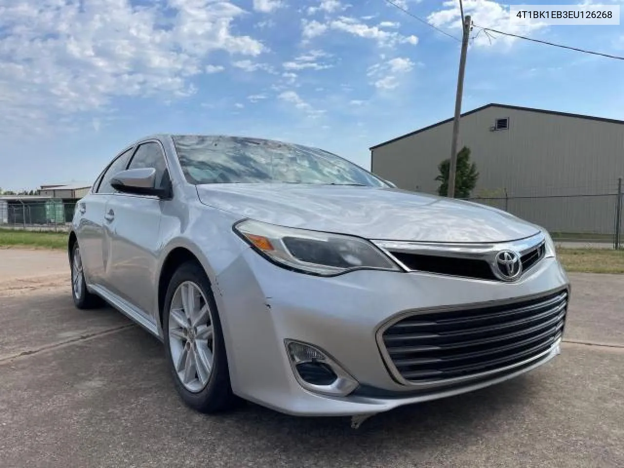 2014 Toyota Avalon Base VIN: 4T1BK1EB3EU126268 Lot: 76577564