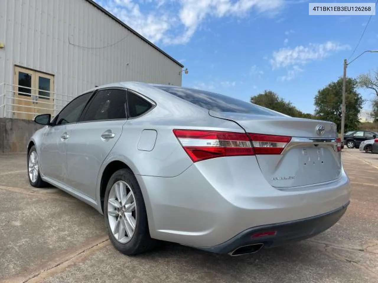 2014 Toyota Avalon Base VIN: 4T1BK1EB3EU126268 Lot: 76577564