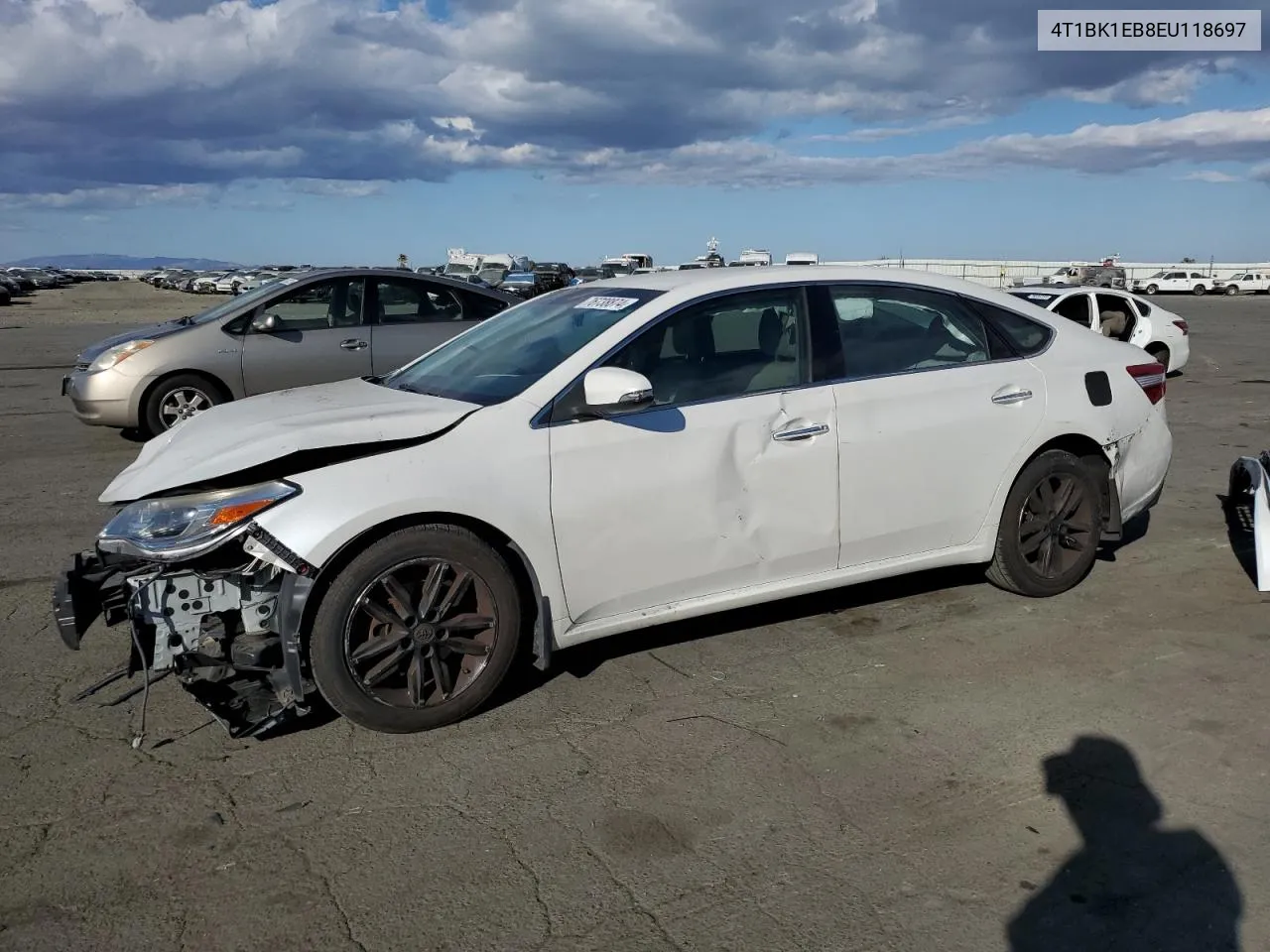 2014 Toyota Avalon Base VIN: 4T1BK1EB8EU118697 Lot: 76738874