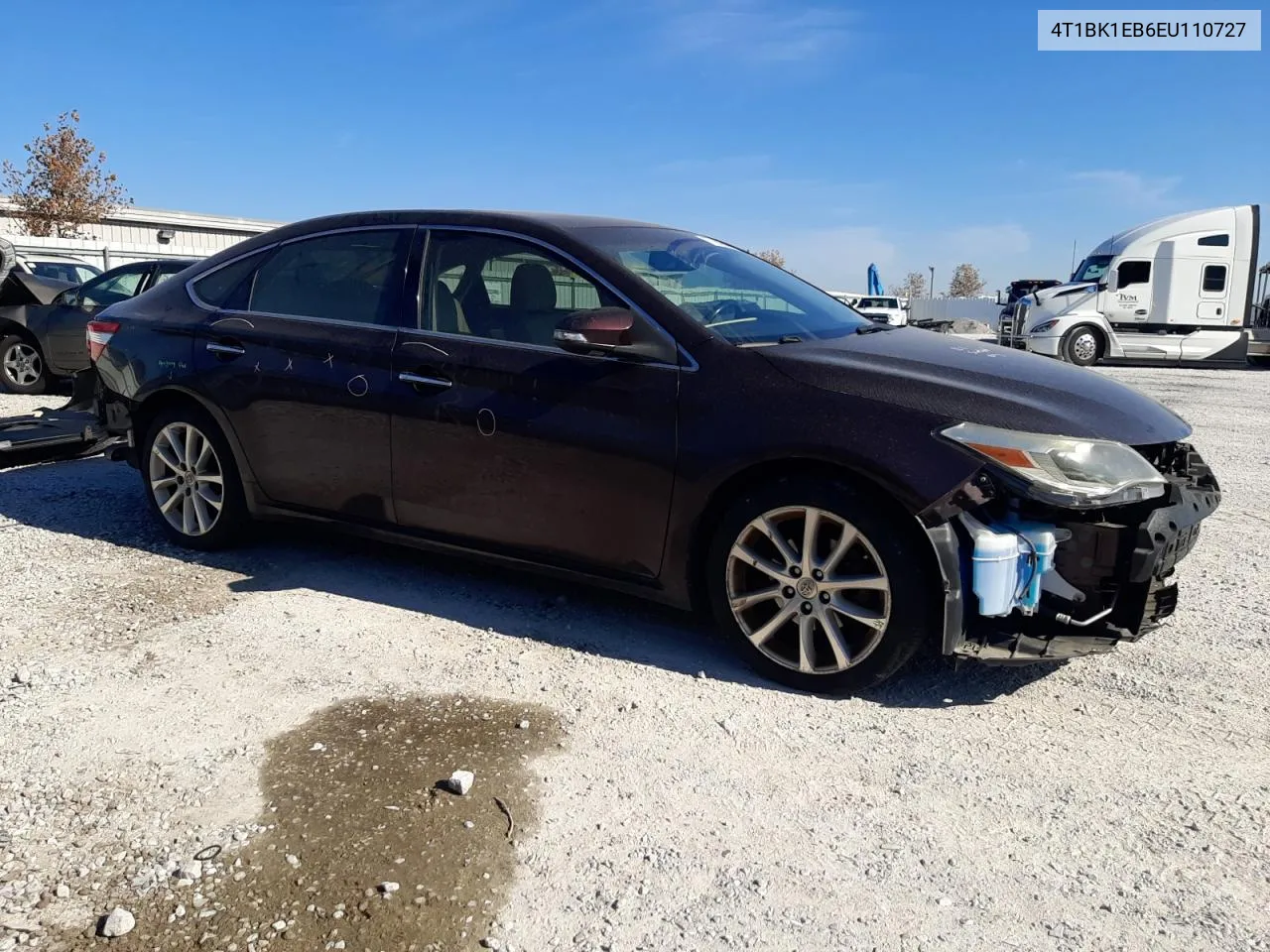 2014 Toyota Avalon Base VIN: 4T1BK1EB6EU110727 Lot: 77184054