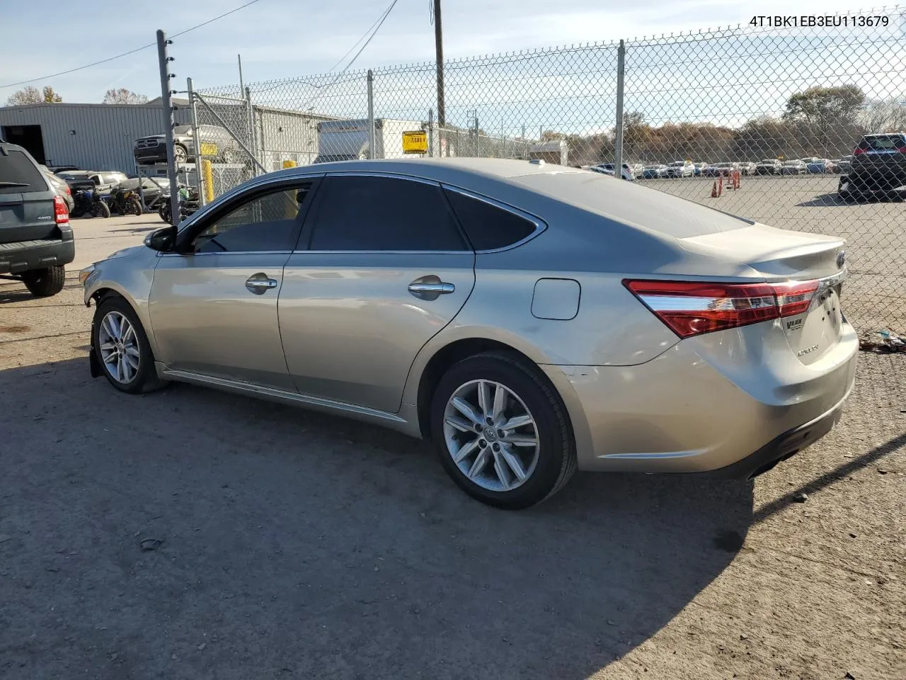 2014 Toyota Avalon Base VIN: 4T1BK1EB3EU113679 Lot: 77384294